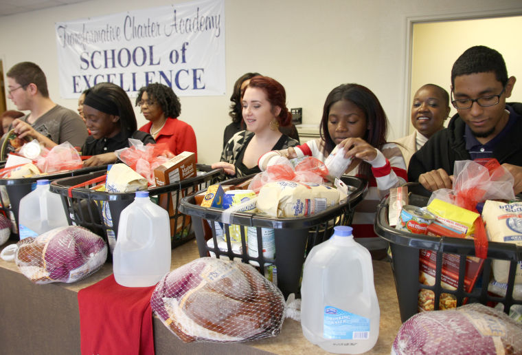 Thanksgiving Baskets to TCA